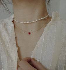 Ahyeon Pearl Choker Necklace