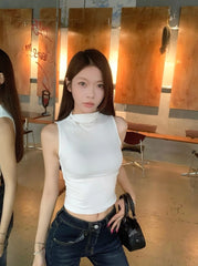 Asa Mock-Neck Tank Top