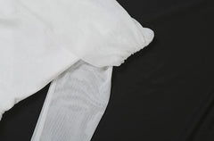 Karina Mesh Tassel Top