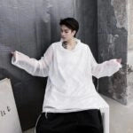 Bang Chan Oversized Net Hoodie