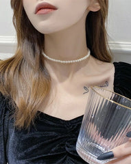 Asa Pearl Choker Necklace