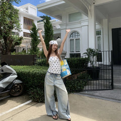 Belle Polka Dot Tube Top