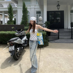 Belle Polka Dot Tube Top