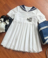 Moka Sailor Collar Doll Dress