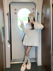 Chiquita Soft Knit V-Neck Sweater