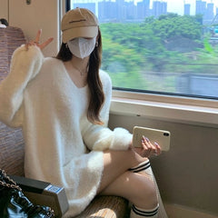 Chiquita Soft Knit V-Neck Sweater