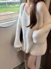 Chiquita Soft Knit V-Neck Sweater