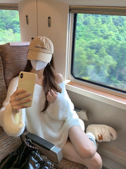 Chiquita Soft Knit V-Neck Sweater