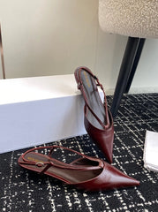 Yujin V-Strap Pointed Heels