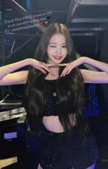 Wonyoung Shiny Crop Top