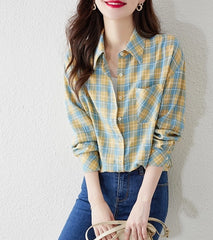 Bang Chan Plaid Shirt