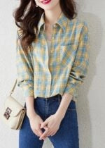 Bang Chan Plaid Shirt