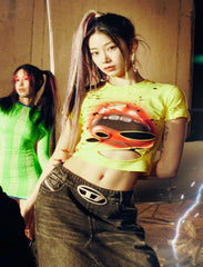 Kazuha Lip Print Tee