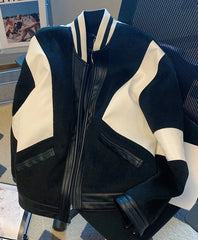 Yeonjun Leather Biker Jacket