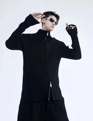 Yeonjun Zipper Cardigan