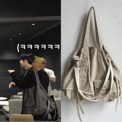 Jungkook Canvas Crossbody Bag
