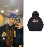 Hyunjin Graphic Bear Hoodie