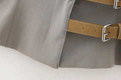 Chiquita Brown Halter Vest Top