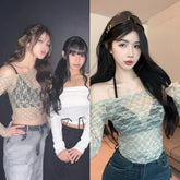 Belle Floral Plaid Top