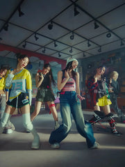 Chiquita Stripe-Washed Wide Leg Jeans