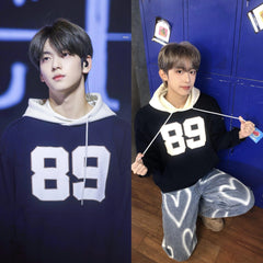 Soobin Number 89 Varsity Hoodie