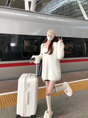 Chiquita Soft Knit V-Neck Sweater