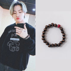 Jungkook Mocha Beaded Bracelet