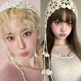 Sakura Crochet Flower Hat