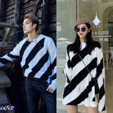 Bang Chan Striped Knit Sweater