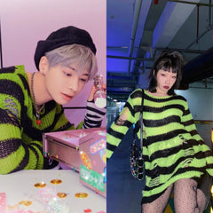 Taehyun Ragged Sweater