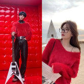 Jungwon Mink Sweater