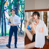 Hyunjin Oil Print Shirt