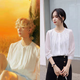Beomgyu Chiffon Blouse