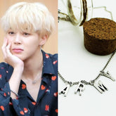 Jimin Silver ChimChim “ARMY” Necklace
