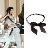 Ruka Silk Chain Scarf Belt