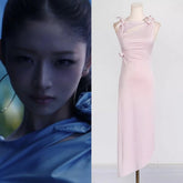 Rei Pink Floral Cut-Out Dress