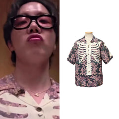 J-Hope Blush Skeleton Shirt