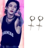 Hyunjin Spark Loop Earrings