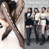 Ruka Fishnet Stockings Diamond Holes