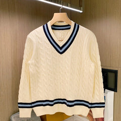 Rora Cable Knit Pattern Sweater