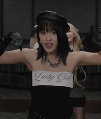 Black And White Flap Tube Top | Yujin – IVE