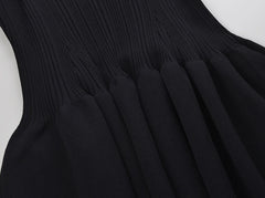 Jiwoo Bow Off-Shoulder Dress