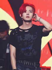 Heeseung Noir Layered Eyelet Belt