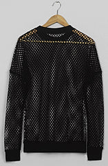J-Hope Noir Fishnet Top
