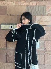 Lisa Shawl Wool Coat