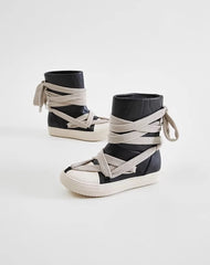 Eunchae Strapped Faux Leather Shoes