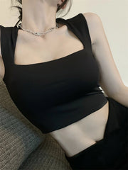 Eunchae Square Neck Crop Top