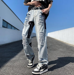Yeonjun Patchwork Jeans