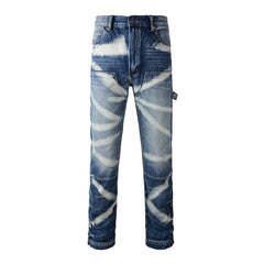Jake Indigo Tie-Dye Denim Jeans