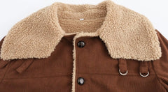 Eunchae Corduroy Sherpa Jacket